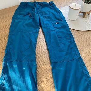 Caribbean blue Women’s Koi scrub pants